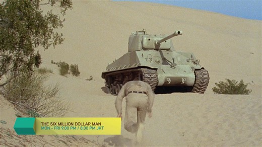 💥 The mission is tough, but he's tougher! 💥 Meet the Six Million Dollar Man—a one-man army equipped with bionic strength, speed, and skills, sent into the world’s most dangerous places. When the stakes are high, there's only one man who can handle it. 💪💥 Watch The Six Million Dollar Man, Mondays to Fridays @ 9.00PM (8.00PM JKT) only on HITS! #HITS #thesixmilliondollarman #leemajors | HITS