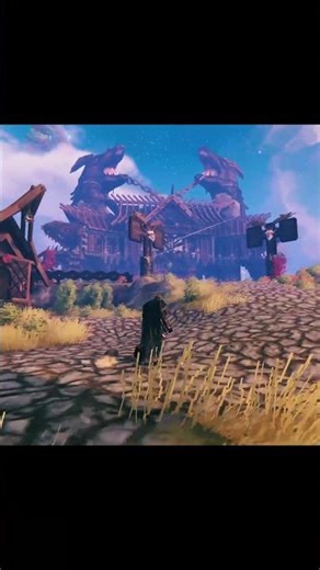CHECK OUT MY BUILDS! #2025 #gaming #shorts #short #shortvideo #valheim #dragon #art
