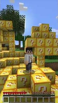 Was ich berühre wird ein Lucky Block #minecraft #caravas #challenge