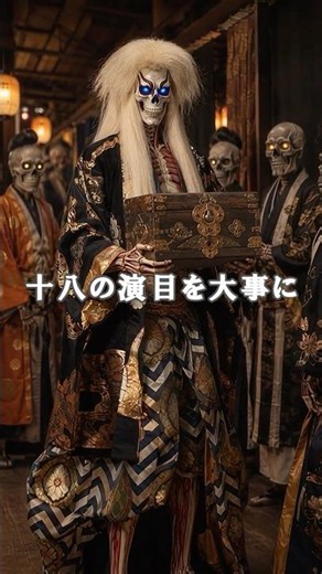 That phrase actually originated in Kabuki! Who's the real mastermind?!