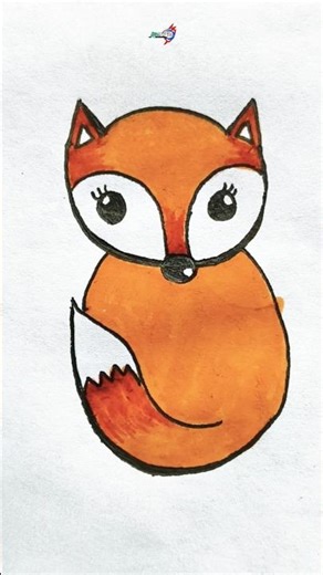 how to draw a #fox 🦊 #drawing #painting #art easy step-by-step from ‪@ARTAABID‬
