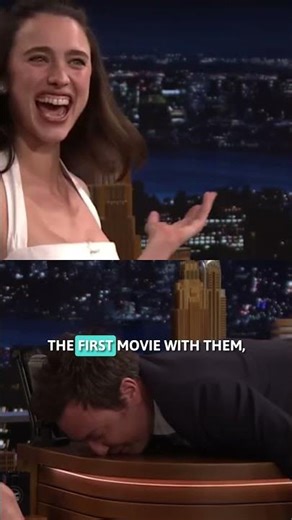 CLIP-9|Margaret Qualley Dares Jimmy Fallon-Interview Her Lying Down😂|Bill Murray & Happy Gilmore 2