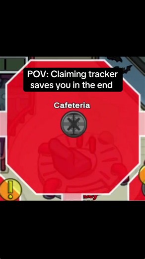 POV: Faking a Tracker Claim Saves You in Among Us