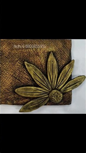 Beautiful Handmade Clay Tile Decor