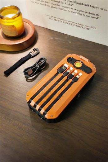 Stay Powered Anywhere with This Versatile Solar Power Bank