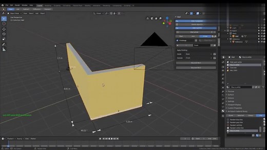 blender-建筑插件-Archipack 2.0使用教程-材质