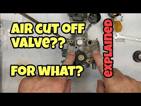 Air cut off valve explained