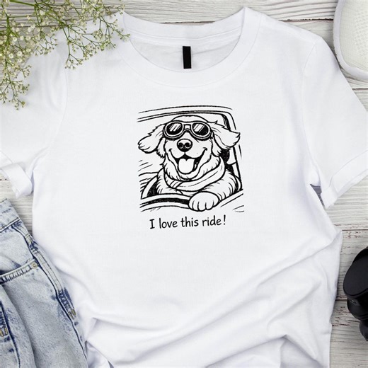 Golden Retriever Hand Embroidery Designs With Phrases in PDF Format - Etsy