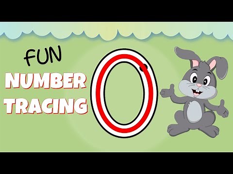 How to Write the Number 0 - Numbers for Kids
