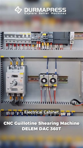 DURMAPRESS QC11K CNC Guillotine Shear | DELEM DAC360T