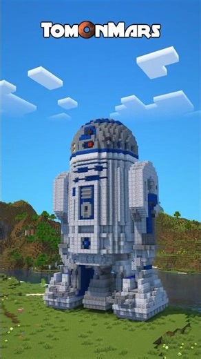R2-D2 Minecraft Survival Base | Star Wars house #minecraft #starwars