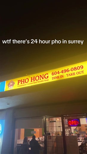 Still dreaming about this meal. 📍Pho Hong in surrey. #surreyeats #pho #phohong #24hours #brisketpho