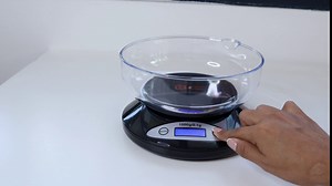 Teeter Totter (TPS) Digital Large Kitchen Scale, 1000g/0.1g Digital Scale, Electronic Scale Gram and Ounce, Large Food Scale, Herb Scale, Jewelry Scale, Screen Light