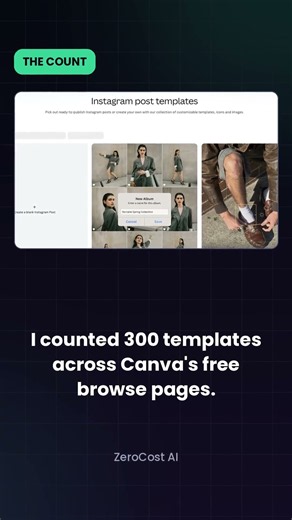 Canva free templates: I counted what's actually free