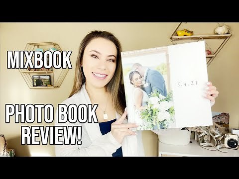 Mixbook wedding photo book | review
