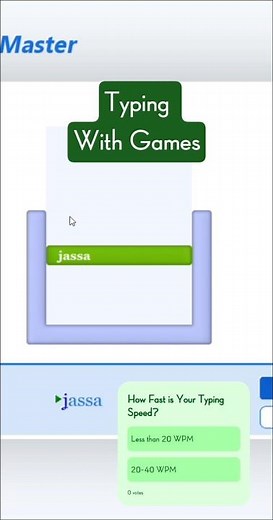 Typing Master Game Shorts #shorts #ytshorts #shortsfeed #typing