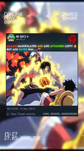 AKAINU KILLS ACE 💔