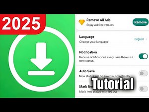 Status Saver (FULL Tutorial)