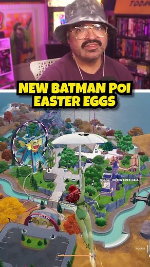 Where is the Batcave in Fortnite? Batcave POI Location & Joker Pod