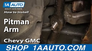 How to Replace Pitman Arm 1995-2000 Chevy Tahoe PART 2