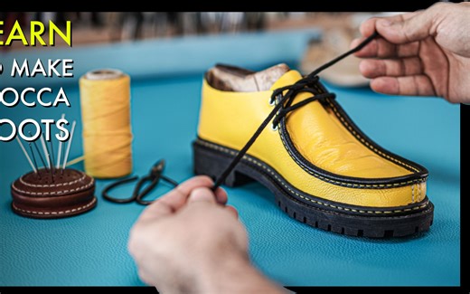 莫卡辛鞋制作教程
