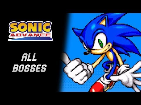 Sonic Advance [GBA] ALL BOSSES DEFEATED!