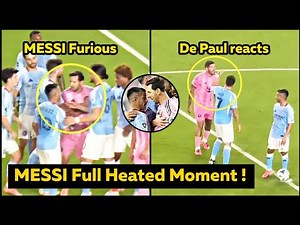Full Video of MESSI Fight BREAKS OUT After Allende Brace in Conference Final vs New York City