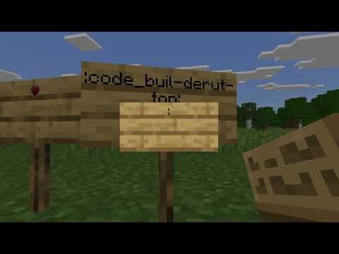 Fun symbols to make on signs in Minecraft