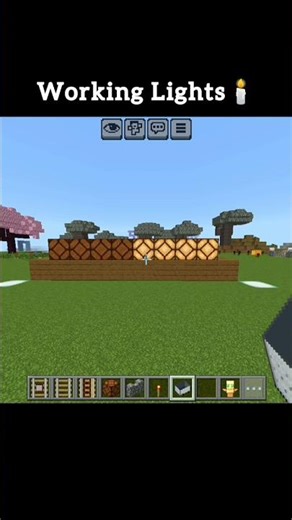 Working Minecraft Lights ⚡ #minecraft #shorts