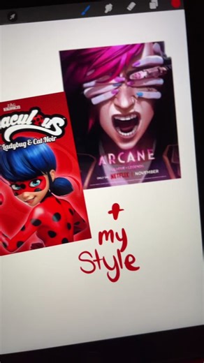 Vi as Purple Tigress in Miraculous Ladybug Fanart