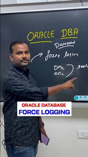 "Understanding FORCE LOGGING in Oracle | Ankush Explains
