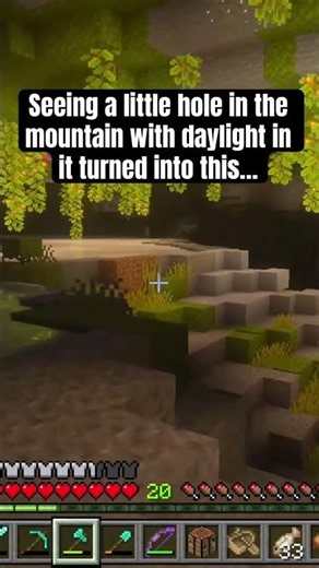 The best hollow mountain I’ve seen so far… #viral #minecraft #fyp #trending #ps5 #survival #gorgeous
