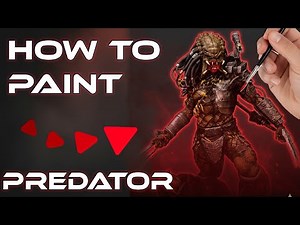 Painting One Ugly Mother... How to Paint a Hyper-Realistic Alien Predator