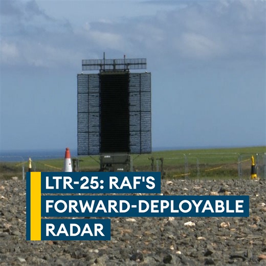 Take a look at the RAF’s newest forward-deployable radar system allows the military to establish cover anywhere in the world 🌍 The LTR-25 is capable of detecting non-cooperative aircraft even under adverse conditions, including clutter and in an electronic countermeasures environment | Forces News