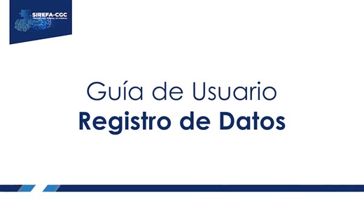 ⏯️ Vídeo tutorial - Primer Registro de Datos ante la Contraloría General de Cuentas (SIREFA). ⚠️Únicamente para los usuarios que no tienen usuario y contraseña de la #CGC #Prevención #Confianza #BuenaGobernanza #SIREFA | Contraloría General de Cuentas