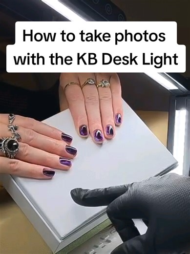 Mastering Nail Photography with the KB Desk Light