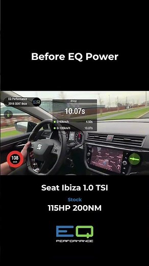 2018 Seat Ibiza 1.0 TSI Stage 1 remap 0-100km/h