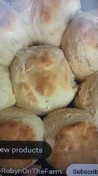 EASY BISCUITS ONLY TWO INGREDIENTS-REALLY!! #easyrecipe #2ingredientrecipe #easybiscuits