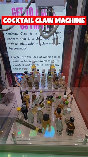 140K views · 837 reactions | Would you play this?!  #clawmachine #cocktails #clawmachinewin #viral | Arcade Matt | Facebook