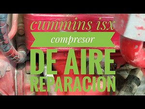 CUMMINS ISX AIR COMPRESSOR HEAD REBUILT PART#2