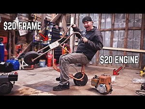 Rat Rod Mini Bike Budget Build! | Vintage Briggs meets Chopper!