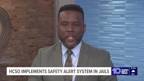 Hillsborough County Sheriff's Office implements new safety alert systems in jails