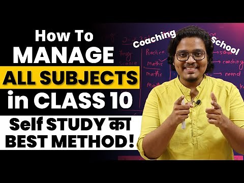 How to Manage All Subjects in Class 10 | Self Study Ka Sabse Sahi Method! | ‪@AtharvaPuranik‬ ​