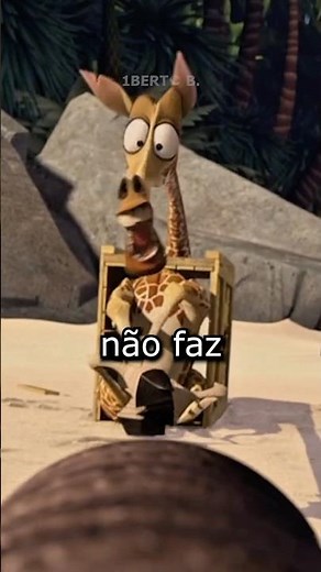 A caixa do Melman NÃO faz SENTIDO em Madagascar