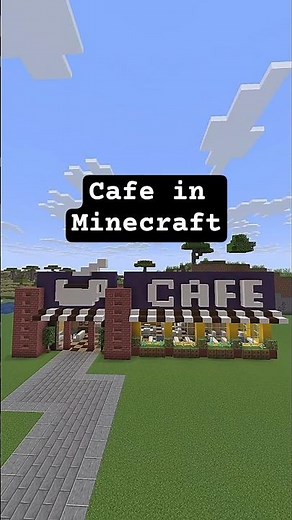 You Won't Believe This Minecraft Cafe Design