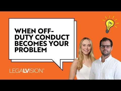 Work Hard, Play Harder: Managing Employee Off-Duty Behaviour in Australia | LegalVision