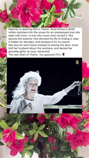 Rose From Titanic Is Actually the Real Villain of the Movie #TitanicTheory