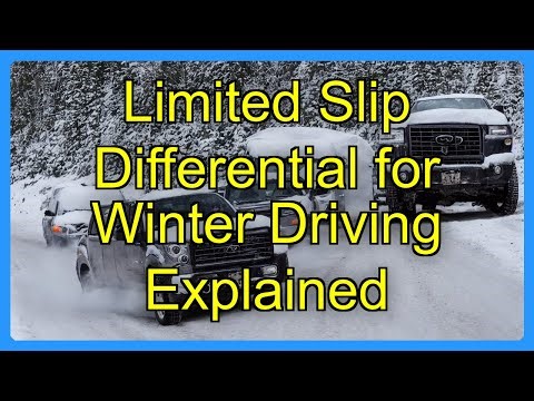 Limited Slip Differential for Winter Driving Explained