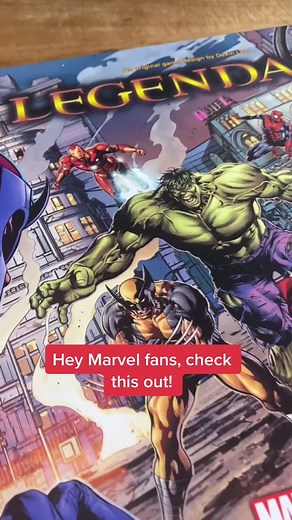 A round of Marvel Legendary a deck building game! #cardgames #boardgames #tabletopgames #playingboardgames #boardgametiktok #gamenight