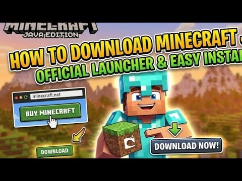 How to download Minecraft java edition at mobile 📲
